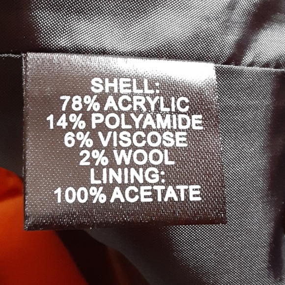 Hilton Hollis Blue Ombre Wool Blend Skirt - Picture 4 of 6